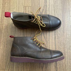 Urban Outfitters Hawkins McGill Men’s Brown Leather Desert Boots Size 9